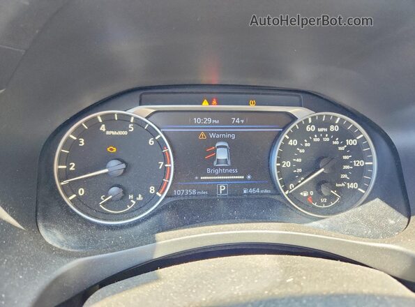 1N4BL4BV5LC127366 2020 NISSAN ALTIMA Silver Սարքավորումների վահանակի տեսք