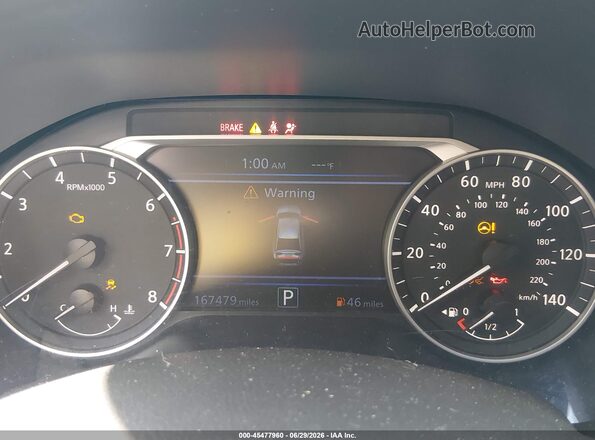 1N4BL4BV5LC132793 2020 NISSAN ALTIMA Черный Вид задних сидений