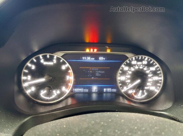 1N4BL4BV5LC149058 2020 NISSAN ALTIMA Blue ხელსაწყოთა პანელის ხედი