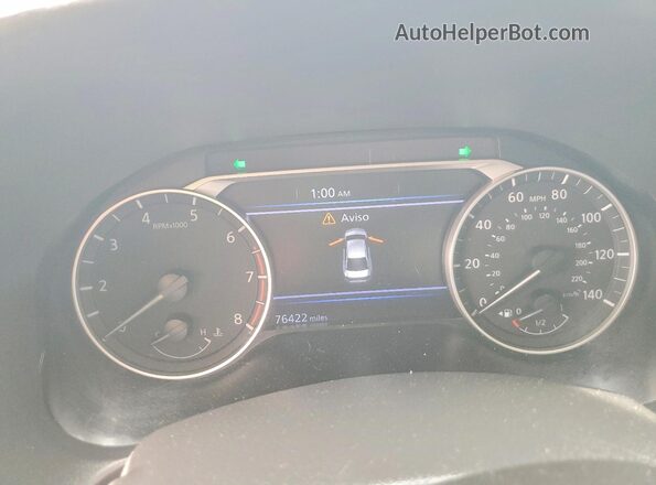 1N4BL4BV5LC217763 2020 NISSAN ALTIMA Silver Vista del cuadro de instrumentos