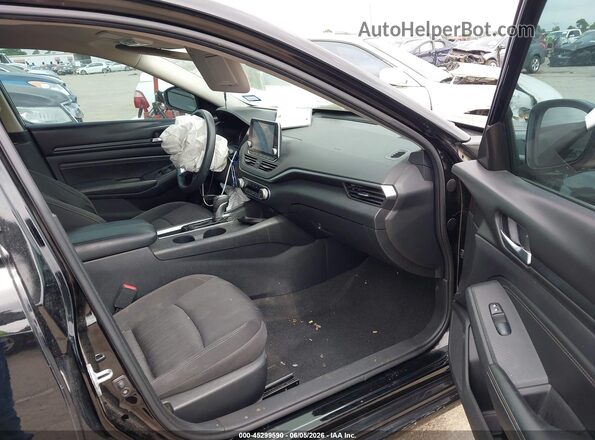 1N4BL4BV5LC221490 2020 NISSAN ALTIMA Black Widok wnętrza z przodu