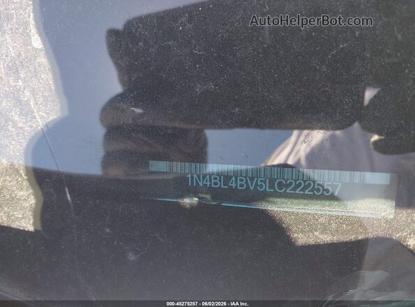 1N4BL4BV5LC222557 2020 NISSAN ALTIMA Серебряный Вид подкапотного пространства