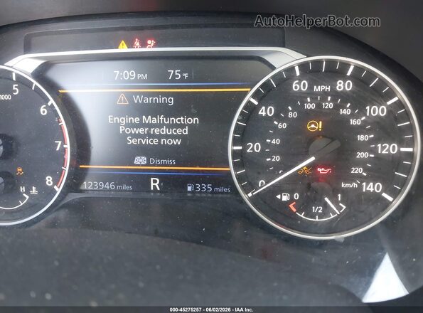 1N4BL4BV5LC222557 2020 NISSAN ALTIMA Серебряный Вид задних сидений