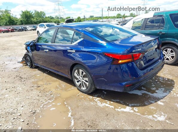 1N4BL4BV5MN393847 2021 NISSAN ALTIMA Blue Trasero izquierdo