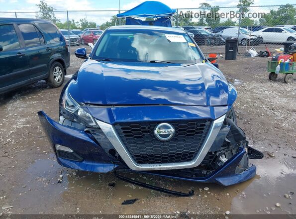 1N4BL4BV5MN393847 2021 NISSAN ALTIMA Blue Vista interior trasera