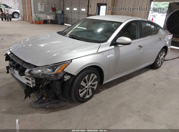 1N4BL4BV6KC218192 2019 NISSAN ALTIMA Silver წინა მარცხენა ხედი სამი მეოთხედიდან