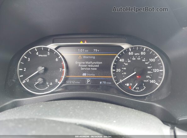 1N4BL4BV6LC257477 2020 NISSAN ALTIMA Белый Вид задних сидений