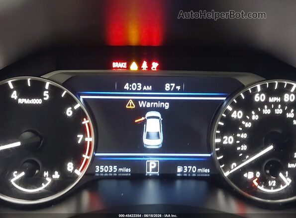 1N4BL4BV6LC274277 2020 NISSAN ALTIMA Синий Вид задних сидений