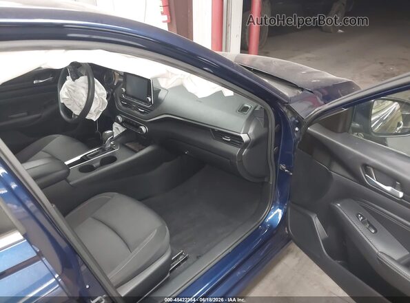 1N4BL4BV6LC274277 2020 NISSAN ALTIMA Синий Вид салона спереди
