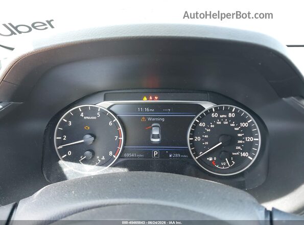 1N4BL4BV6LC275932 2020 NISSAN ALTIMA Black Vista de los asientos traseros
