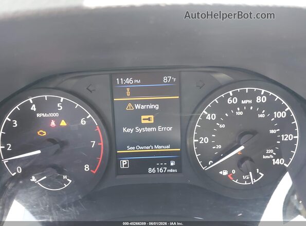 1N4BL4BV6NN349213 2022 NISSAN ALTIMA White უკანა სავარძლების ხედი