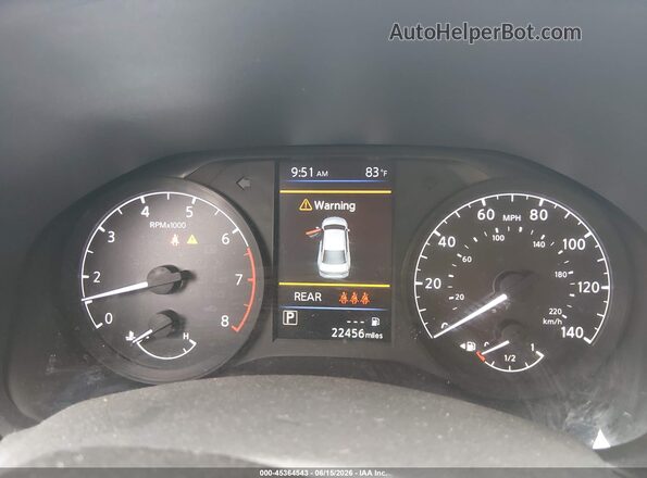 1N4BL4BV6SN384040 2025 NISSAN ALTIMA Black Հետևի նստատեղերի տեսք
