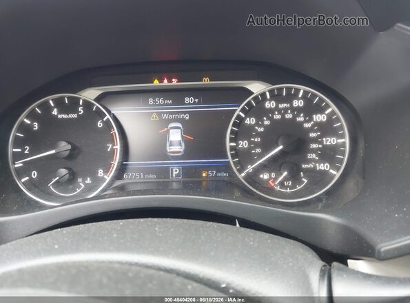 1N4BL4BV7LC272490 2020 NISSAN ALTIMA Black Vista de los asientos traseros