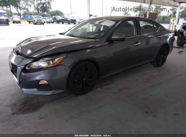1N4BL4BV7MN369629 2021 NISSAN ALTIMA Gray Vista tres cuartos delantera izquierda