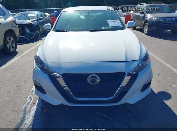 1N4BL4BV8KC135458 2019 NISSAN ALTIMA White ხელსაწყოთა პანელის ხედი