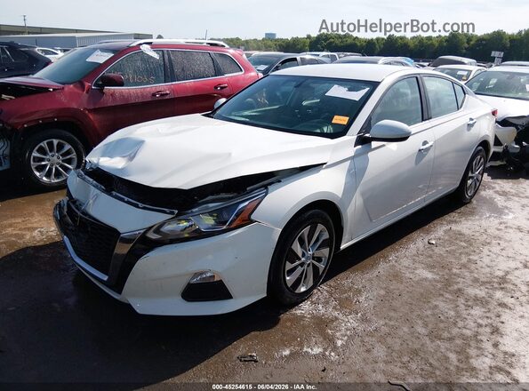 1N4BL4BV8KC156326 2019 NISSAN ALTIMA Белый Передняя левая четверть