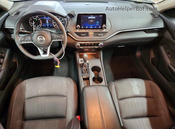 1N4BL4BV8KN312840 2019 NISSAN ALTIMA Blue Vista del salpicadero