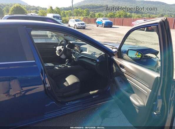 1N4BL4BV8LC101599 2020 NISSAN ALTIMA Blue Widok wnętrza z przodu
