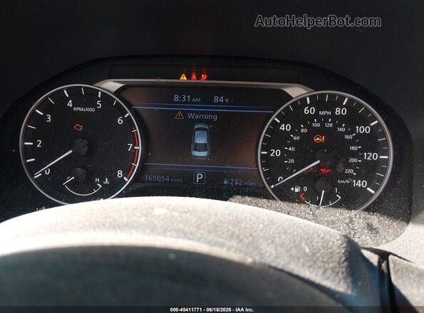1N4BL4BV8LC196276 2020 NISSAN ALTIMA Черный Вид задних сидений