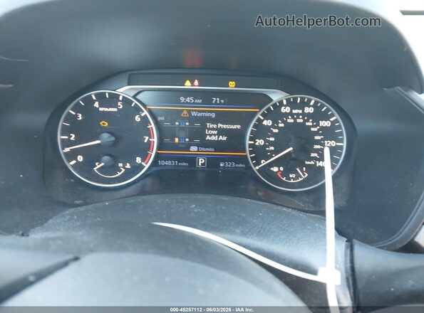 1N4BL4BV8LC243449 2020 NISSAN ALTIMA White უკანა სავარძლების ხედი