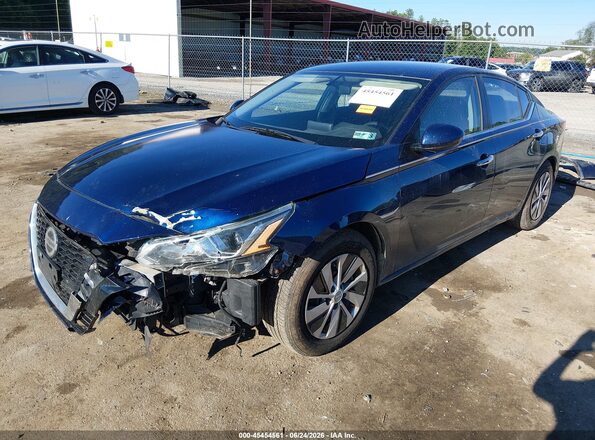 1N4BL4BV8LN317165 2020 NISSAN ALTIMA Blue წინა მარცხენა ხედი სამი მეოთხედიდან