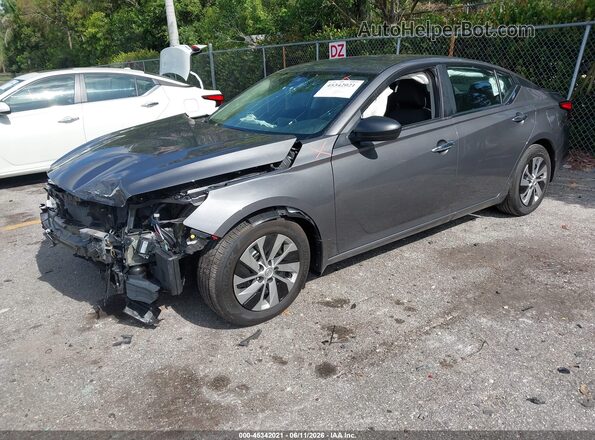 1N4BL4BV8SN337897 2025 NISSAN ALTIMA Gray Vista tres cuartos delantera izquierda