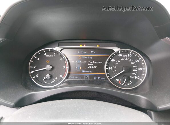 1N4BL4BV9LC137902 2020 NISSAN ALTIMA Blue Rear seats view
