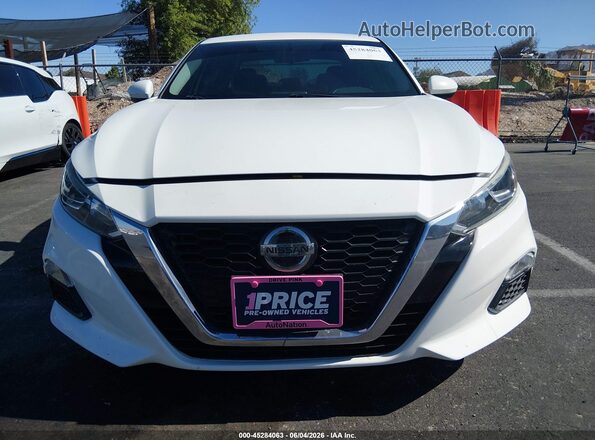 1N4BL4BV9LC221802 2020 NISSAN ALTIMA Белый Вид щитка приборов