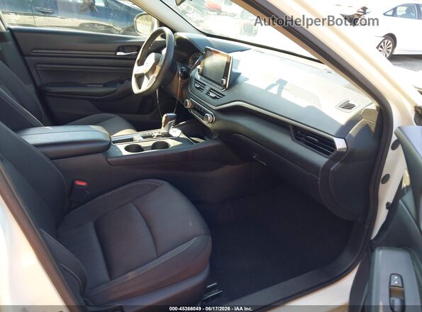 1N4BL4BV9LC249583 2020 NISSAN ALTIMA White Widok wnętrza z przodu