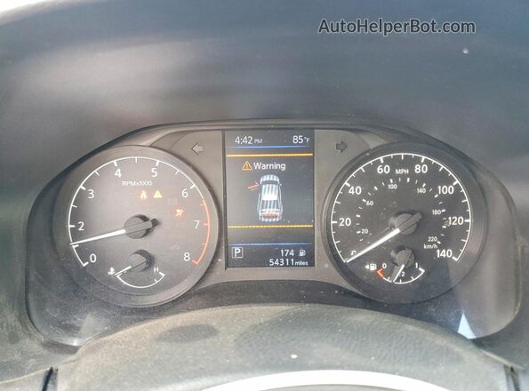 1N4BL4BV9MN330623 2021 NISSAN ALTIMA Gray ხელსაწყოთა პანელის ხედი