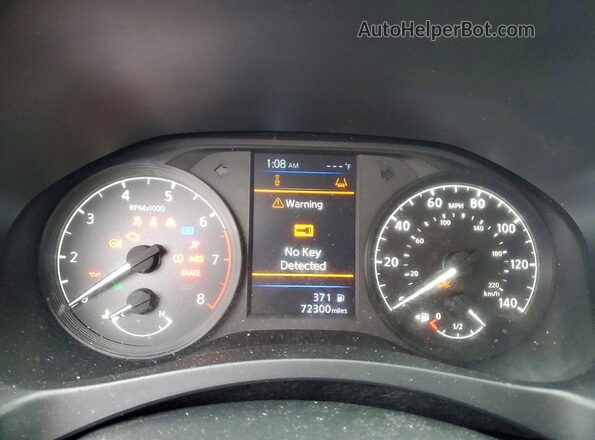 1N4BL4BV9MN351696 2021 NISSAN ALTIMA Черный Вид щитка приборов