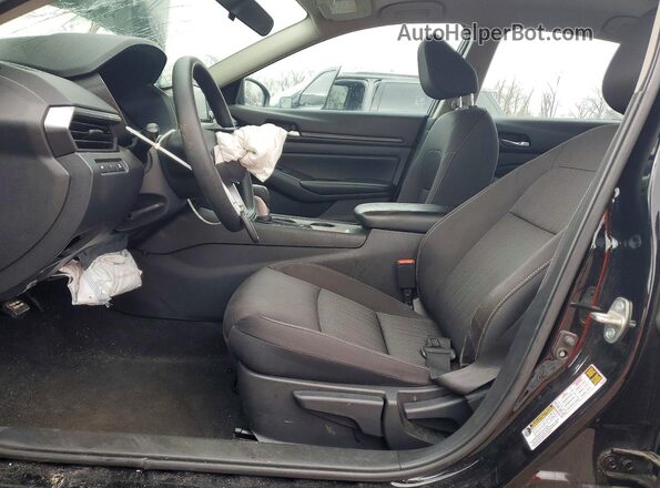 1N4BL4BV9MN351696 2021 NISSAN ALTIMA Черный Вид салона спереди