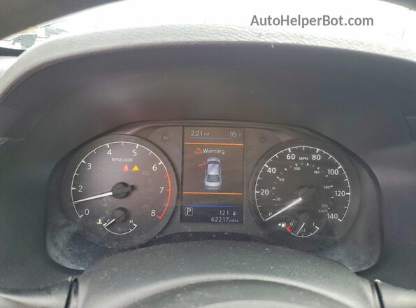1N4BL4BV9NN307067 2022 NISSAN ALTIMA Gray ხელსაწყოთა პანელის ხედი