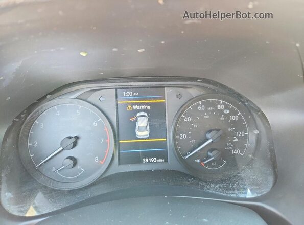 1N4BL4BV9NN390886 2022 NISSAN ALTIMA White Вид щитка приладів