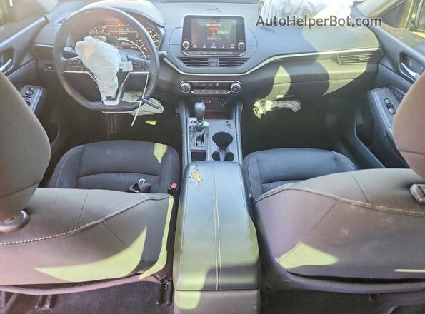 1N4BL4BVXKC121304 2019 NISSAN ALTIMA Charcoal Dashboard view