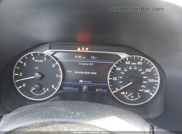 1N4BL4BVXKC200634 2019 NISSAN ALTIMA Черный Вид задних сидений