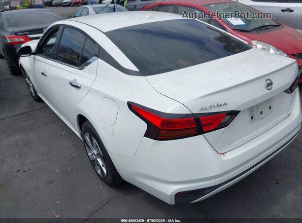 1N4BL4BVXKC237960 2019 NISSAN ALTIMA White Rear left