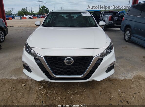 1N4BL4BVXKN326853 2019 NISSAN ALTIMA White Widok deski rozdzielczej