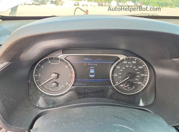 1N4BL4BVXLC172609 2020 NISSAN ALTIMA Silver Սարքավորումների վահանակի տեսք