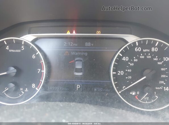 1N4BL4BVXLC251357 2020 NISSAN ALTIMA Gray Вид задніх сидінь