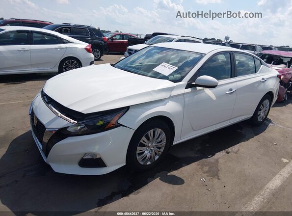 1N4BL4BVXNN389133 2022 NISSAN ALTIMA White Առջևի ձախ երեք քառորդ տեսարան