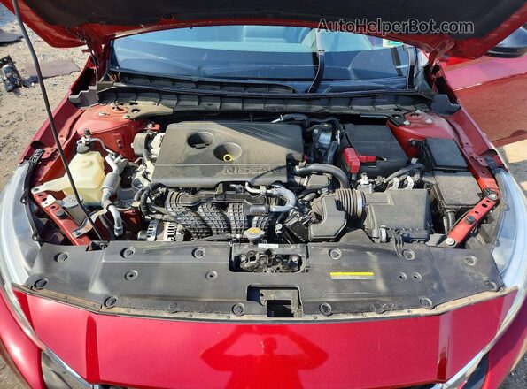 1N4BL4CV0KC119124 2019 NISSAN ALTIMA Red Սալոնի հետևի տեսք