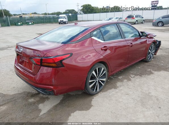 1N4BL4CV0KC183762 2019 NISSAN ALTIMA Maroon Trasero derecho