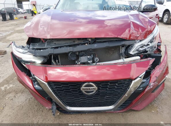 1N4BL4CV0KC183762 2019 NISSAN ALTIMA Maroon Vista frontal