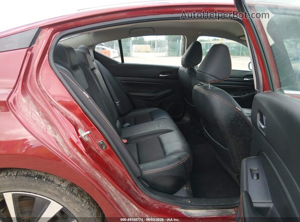 1N4BL4CV0KC183762 2019 NISSAN ALTIMA Maroon Vista de la etiqueta del VIN