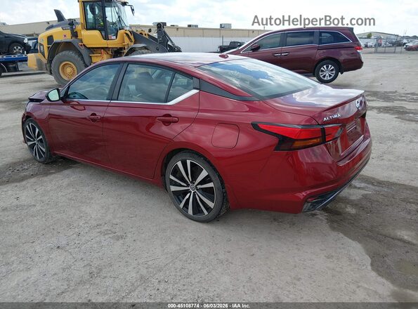 1N4BL4CV0KC183762 2019 NISSAN ALTIMA Maroon Trasero izquierdo