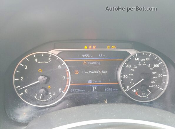 1N4BL4CV0KC199007 2019 NISSAN ALTIMA Gray Widok zestawu wskaźników