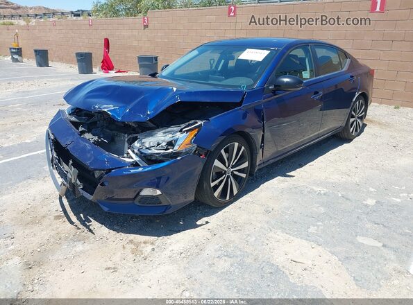 1N4BL4CV0KN319795 2019 NISSAN ALTIMA Blue წინა მარცხენა ხედი სამი მეოთხედიდან