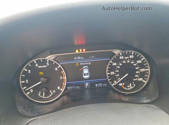 1N4BL4CV0LC164906 2020 NISSAN ALTIMA Silver Instrument cluster view