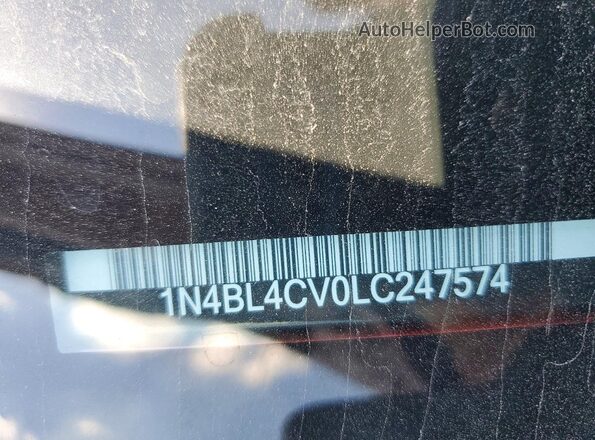 1N4BL4CV0LC247574 2020 NISSAN ALTIMA Red Engine compartment view